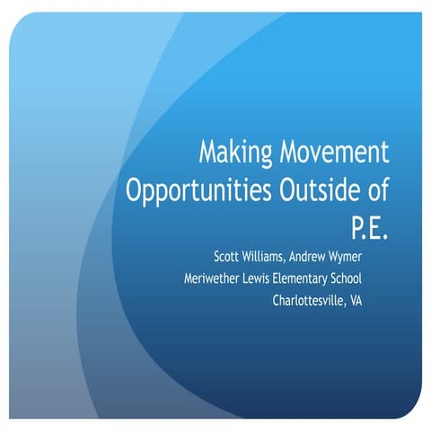 Activity break presentation | PDF