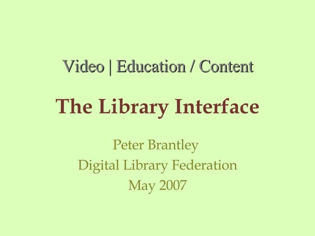 Peter Brantley