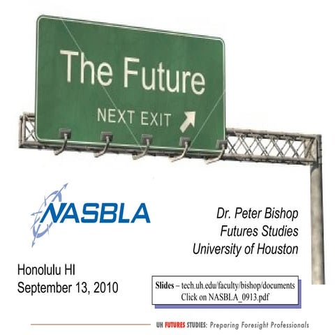 Peter Bishop - Futurist