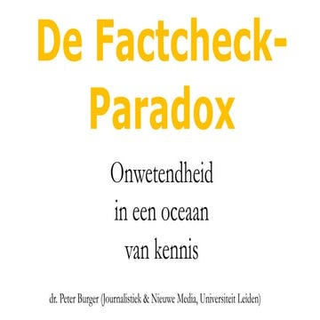 De factcheckparadox 