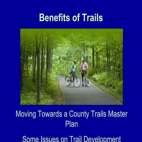 Peter d - trail presentation