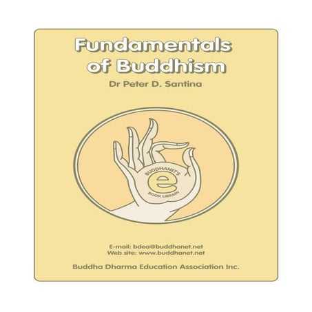 Peter della santina   fundamentals of buddhism
