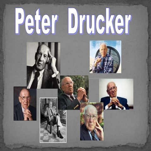 Peter drucker