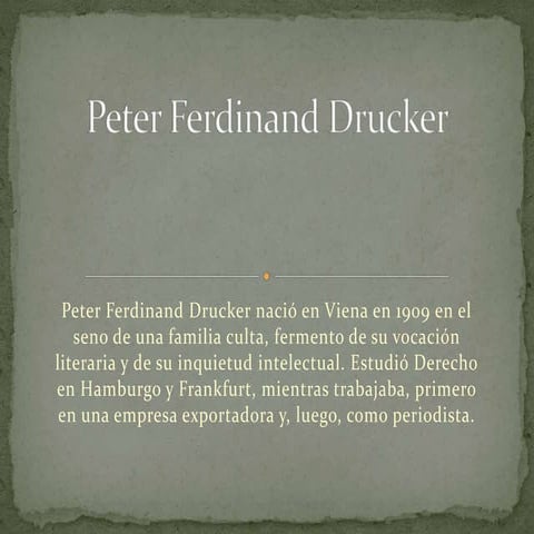Peter Ferdinand Drucker