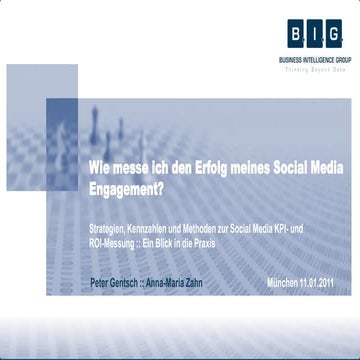 nextcc fokusgruppe SM Measurement | Prof. Peter Gentsch