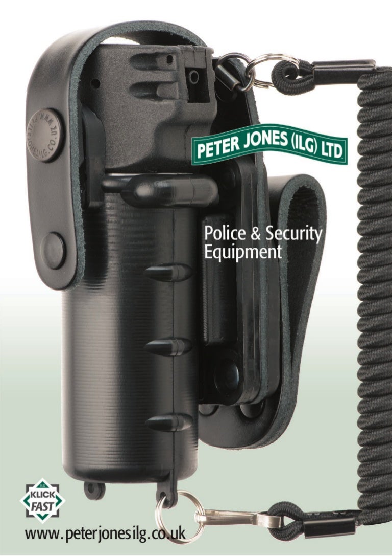 Collectable Police Equipment Collectable Memorabilia Police MOLLE Klickfast PAVA Spray holder