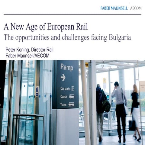 Peter Koning - A New Age of European Rail