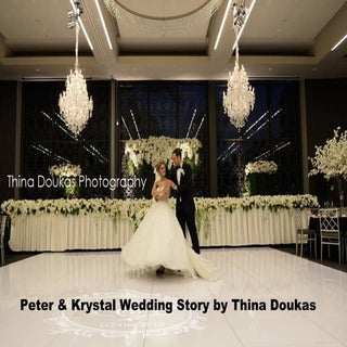 Peter & krystal wedding story by th...