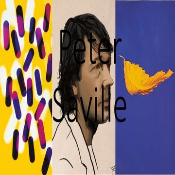Peter saville and David Hockney