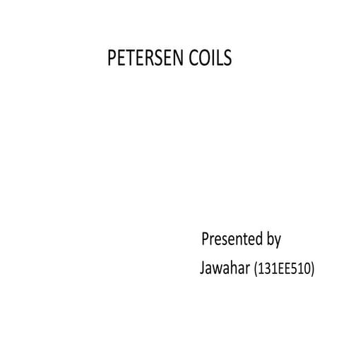 Petersen coil