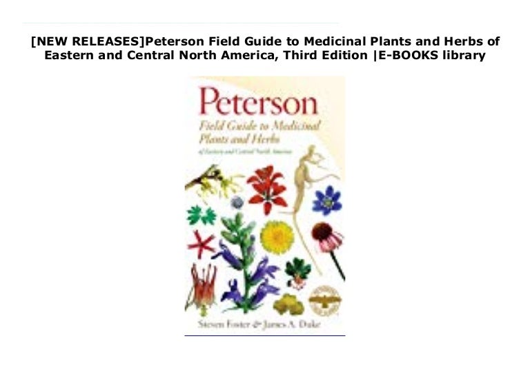 [NEW RELEASES]Peterson Field Guide to Medicinal Plants and