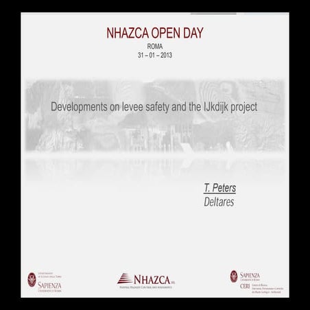 T. Peters - NHAZCA Open Day