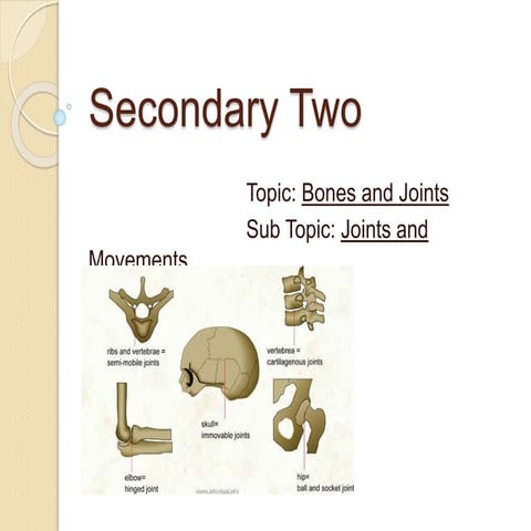 5.4 different kinds of joints | PPTX