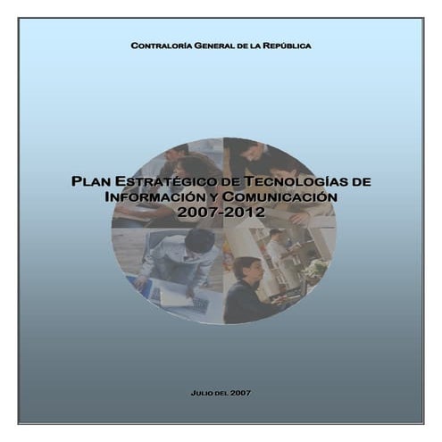 Plan Estrategico de Tecnologias, Información y Comunicación | PDF