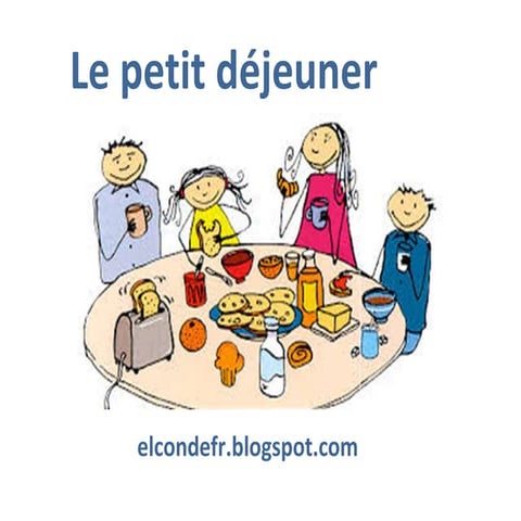  Le petit dejeuner