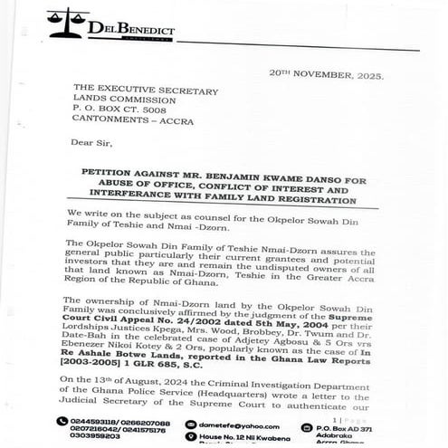 PETITION AGAINST MR BENJAMIN KWAME DANSO.pdf