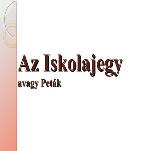 Peták vetítés | PPT