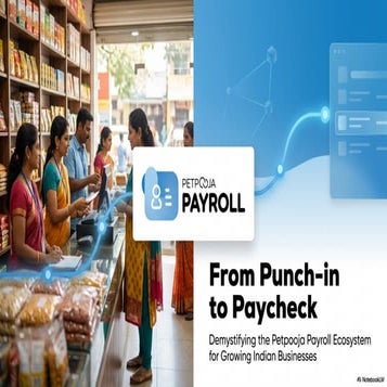 Petpooja Payroll: From Attendance to Salary Calculation | PDF