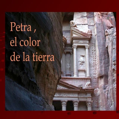 Petra, colores y formas