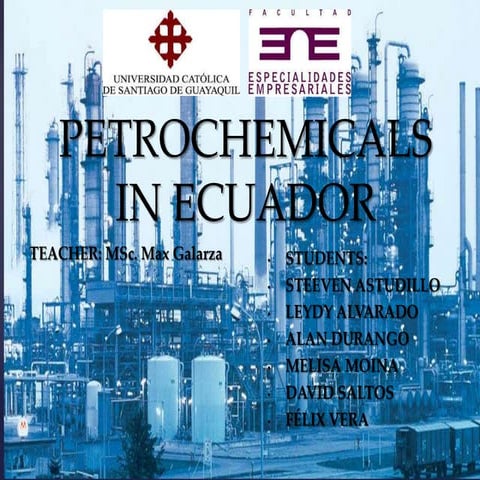 Petrochemicals in Ecuador