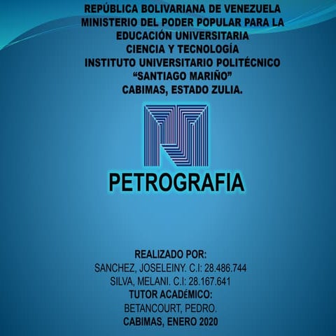 Petrografia