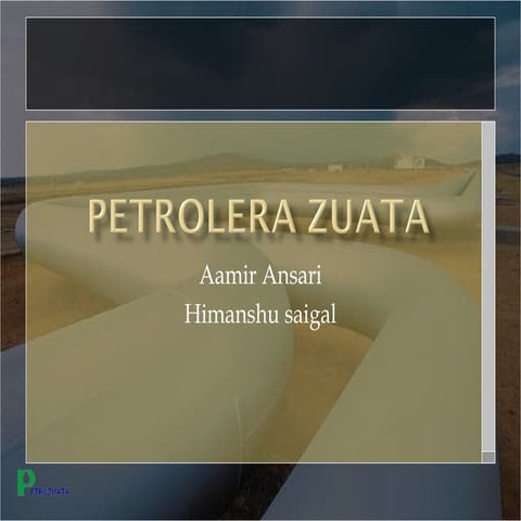 Petrolera zuata