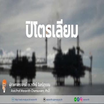 Petroleum : ปิโตรเลียม