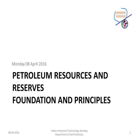 Petroleum resources reserves