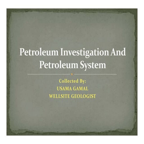 Petroleum System & Petroleum Minstry.pdf