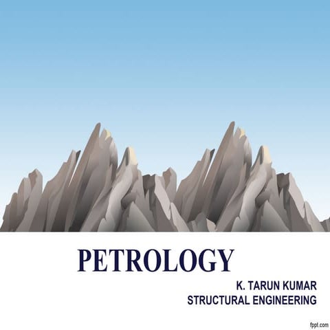 Petrology
