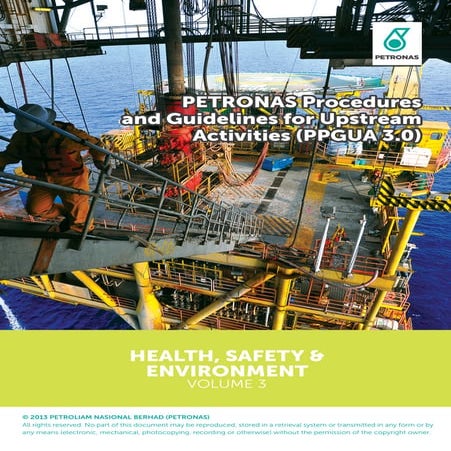 Petronas health, safety and environment guidelines (HSE)