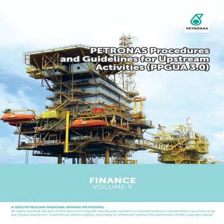 Petronas procedures and guidelines for finance