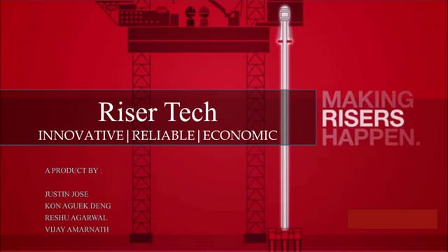 Offshore Riser Design