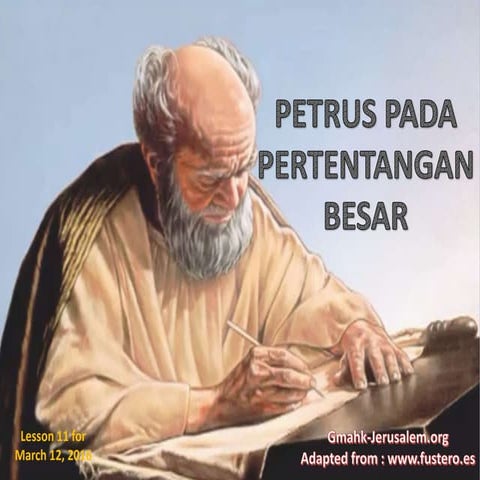 Petrus pada pertentangan besar