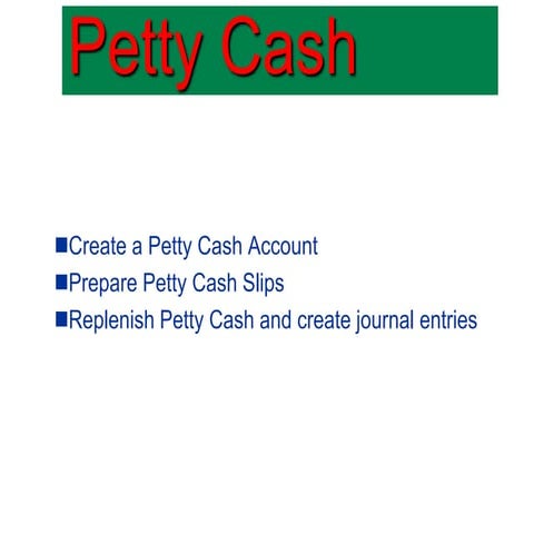 petty cah training.ppt