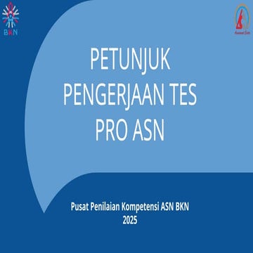 PETUNJUK PENGERJAAN UNTUK TES PRO ASN.pptx