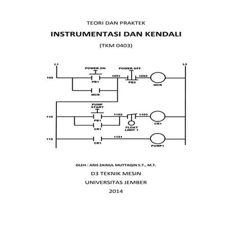 Petunjuk praktikum Instrumentasi dan kendali