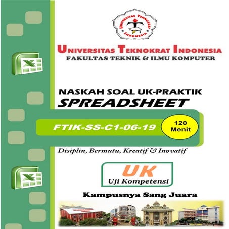 Petunjuk soal excel   c1