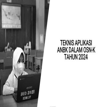 Petunjuk Teknis Aplikasi Pelaksanaan OSNK 2024