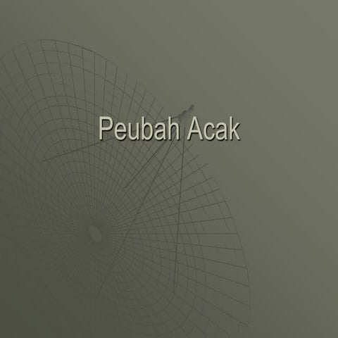 Peubah acak
