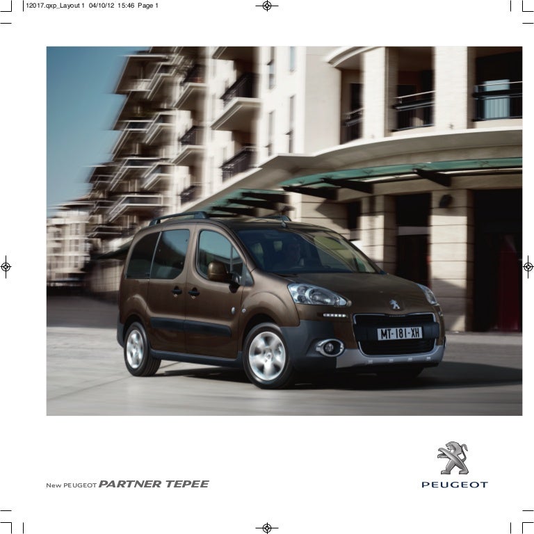 new peugeot partner tepee