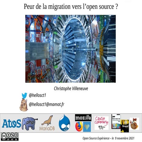 Peur de la migration vers l’open source ?