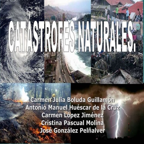 Catástrofes naturales