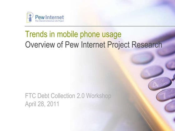 Cell phone ownership and trends