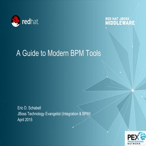Online Free PEX Webinar - A Guide to Modern BPM Tools