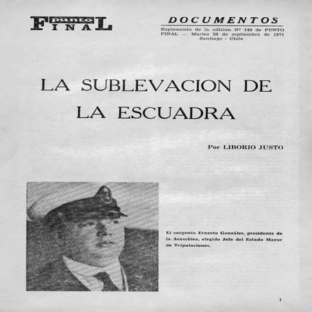 LA SUBLEVACION DE LA ESCUADRA
