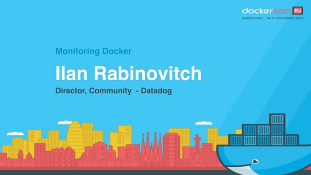 DockerCon EU 2015: Monitoring Docker