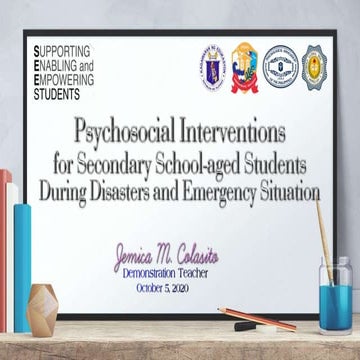 Psychosocial Interventions for Students. | PPTX