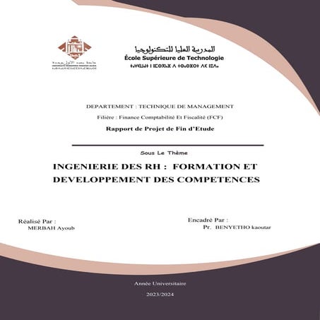 INGENIERIE DES RH : FORMATION ET DEVELOPPEMENT DES COMPETENCES | PDF