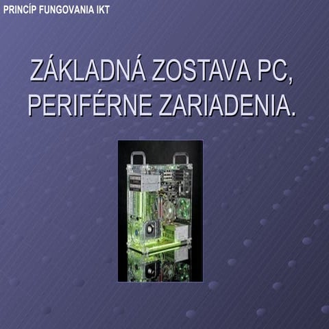 Pfi   zostava pc